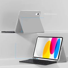 TECH-PROTECT SC  + TIPKOVNICA IPAD 10.9” 10 / 2022 / 11” 11 / 2025 SIVA