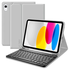 TECH-PROTECT SC  + TIPKOVNICA IPAD 10.9” 10 / 2022 / 11” 11 / 2025 SIVA