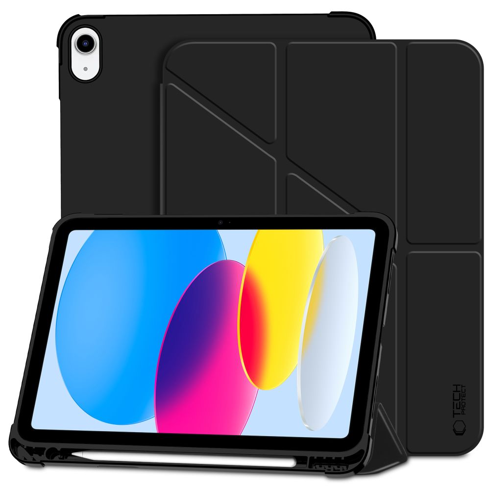 TECH-PROTECT SC PEN ORIGAMI IPAD 10.9 10 / 2022 CRNA 