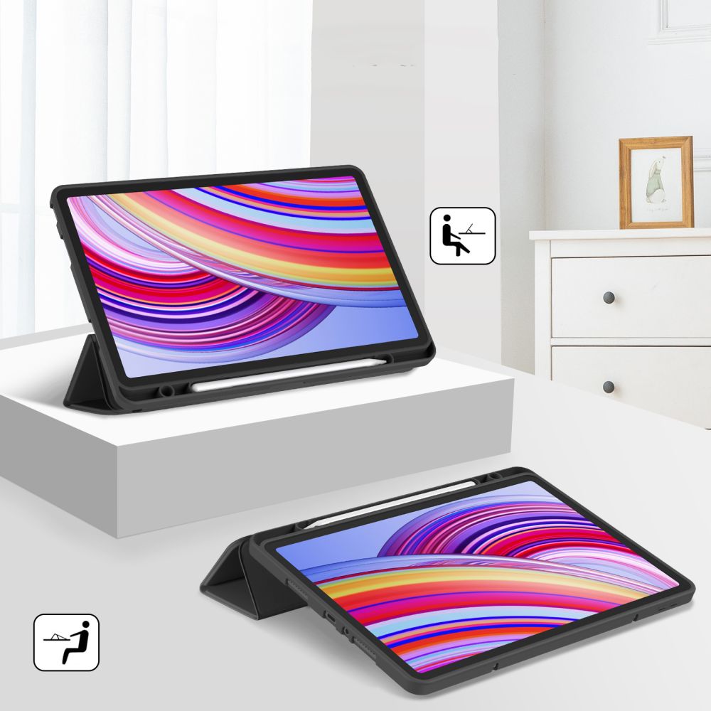 KRYT / OBAL NA XIAOMI REDMI PAD PRO 12.1 TECH-PROTECT SC PEN BLACK