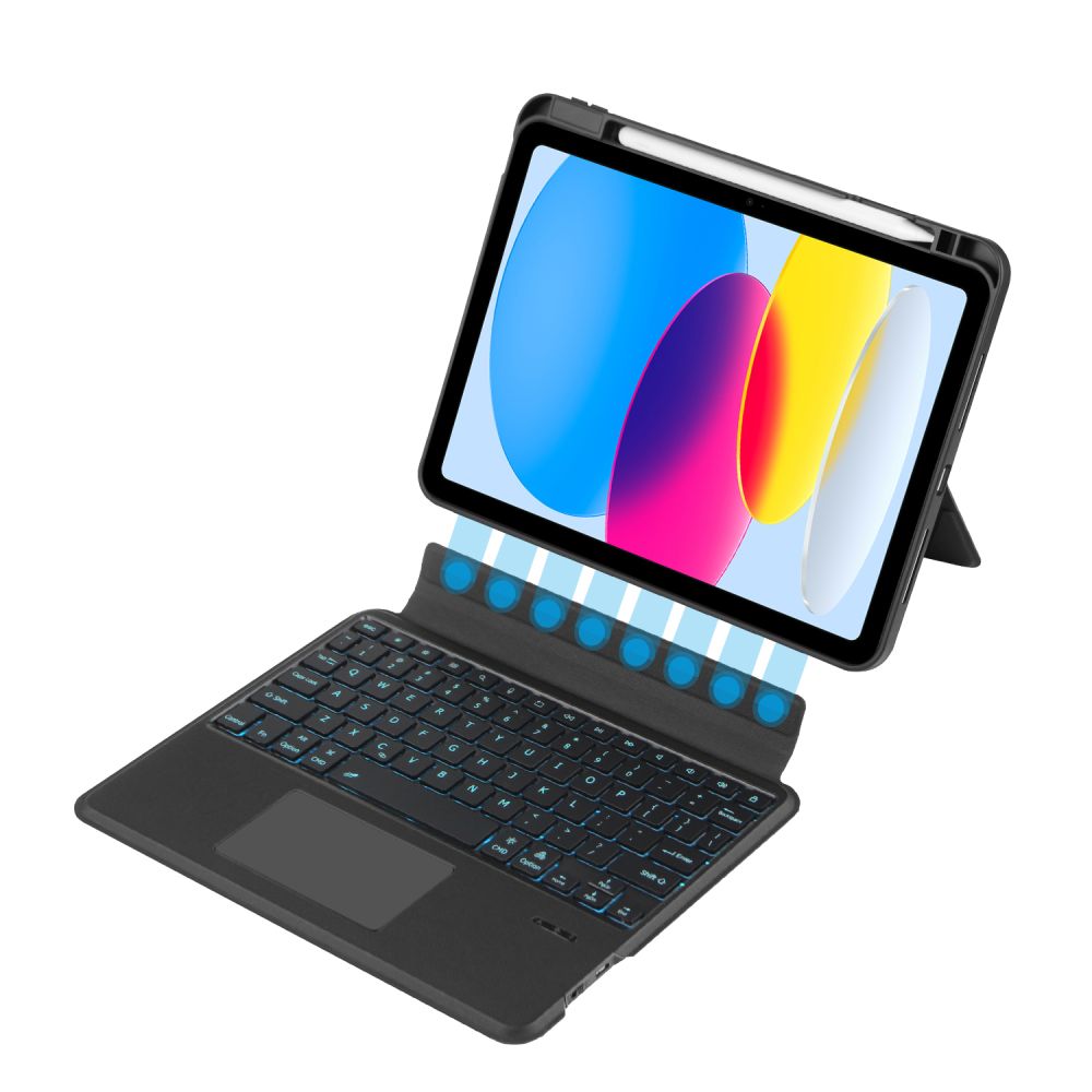  S TIPKOVNICOM ZA IPAD 10.9” 10 / 2022 / 11” 11 / 2025 TECH-PROTECT SCMAG PEN CRNA