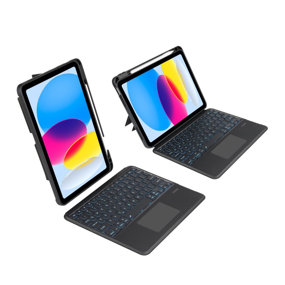  S TIPKOVNICOM ZA IPAD 10.9” 10 / 2022 / 11” 11 / 2025 TECH-PROTECT SCMAG PEN CRNA