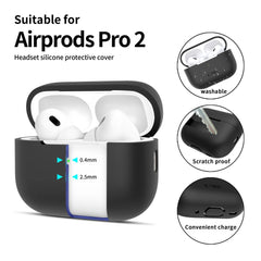 PUZDRO TECH-PROTECT SILICONE APPLE AIRPODS PRO 1 / 2 BLACK