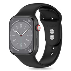 REMIENOK TECH-PROTECT SILICONE APPLE WATCH 6 / 7 / 8 / 9 / 10 / SE (40 / 41 / 42 MM) BLACK