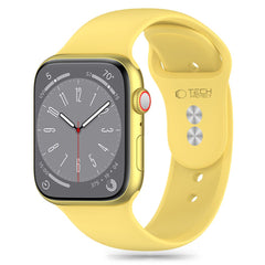 REMIENOK TECH-PROTECT SILICONE APPLE WATCH 6 / 7 / 8 / 9 / 10 / SE (40 / 41 / 42 MM) CANARY YELLOW