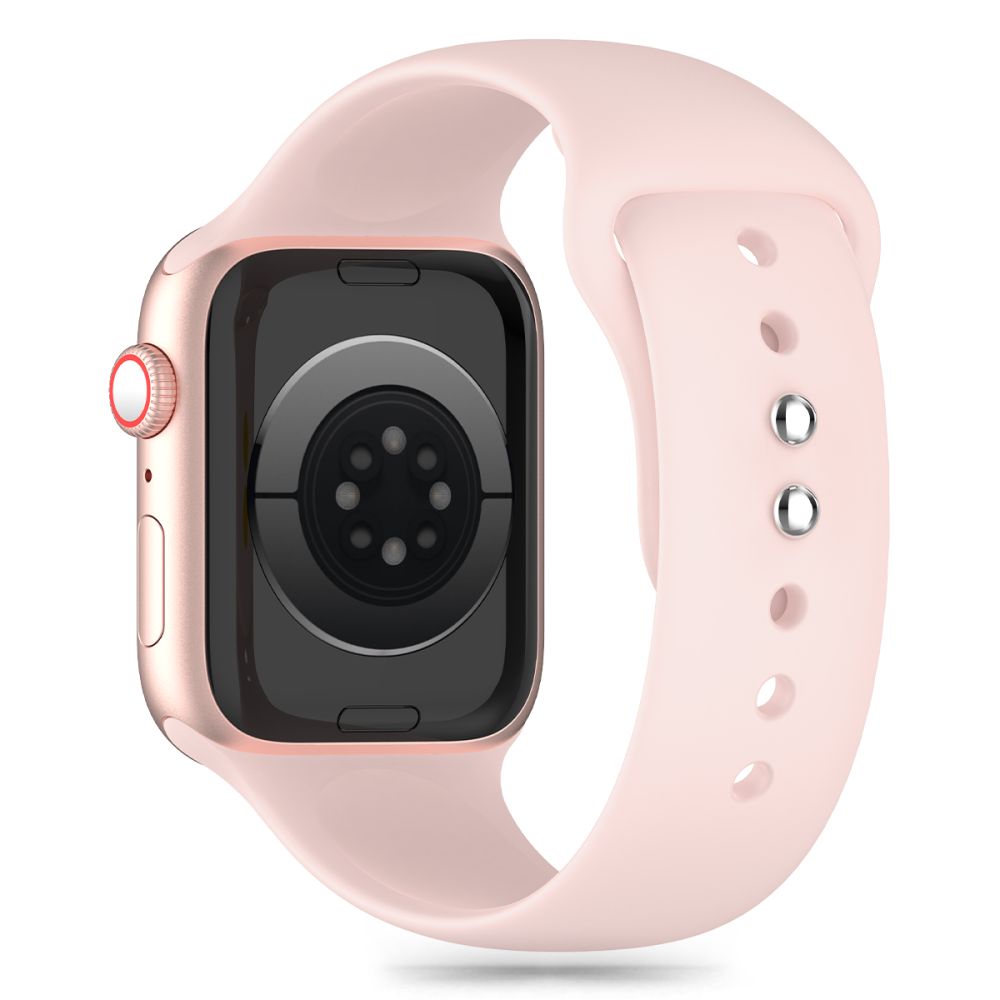 REMIENOK TECH-PROTECT SILICONE APPLE WATCH 6 / 7 / 8 / 9 / 10 / SE (40 / 41 / 42 MM) LIGHT PINK