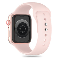 REMIENOK TECH-PROTECT SILICONE APPLE WATCH 6 / 7 / 8 / 9 / 10 / SE (40 / 41 / 42 MM) LIGHT PINK