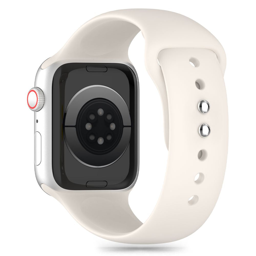 REMIENOK TECH-PROTECT SILICONE APPLE WATCH 6 / 7 / 8 / 9 / 10 / SE (40 / 41 / 42 MM) STARLIGHT
