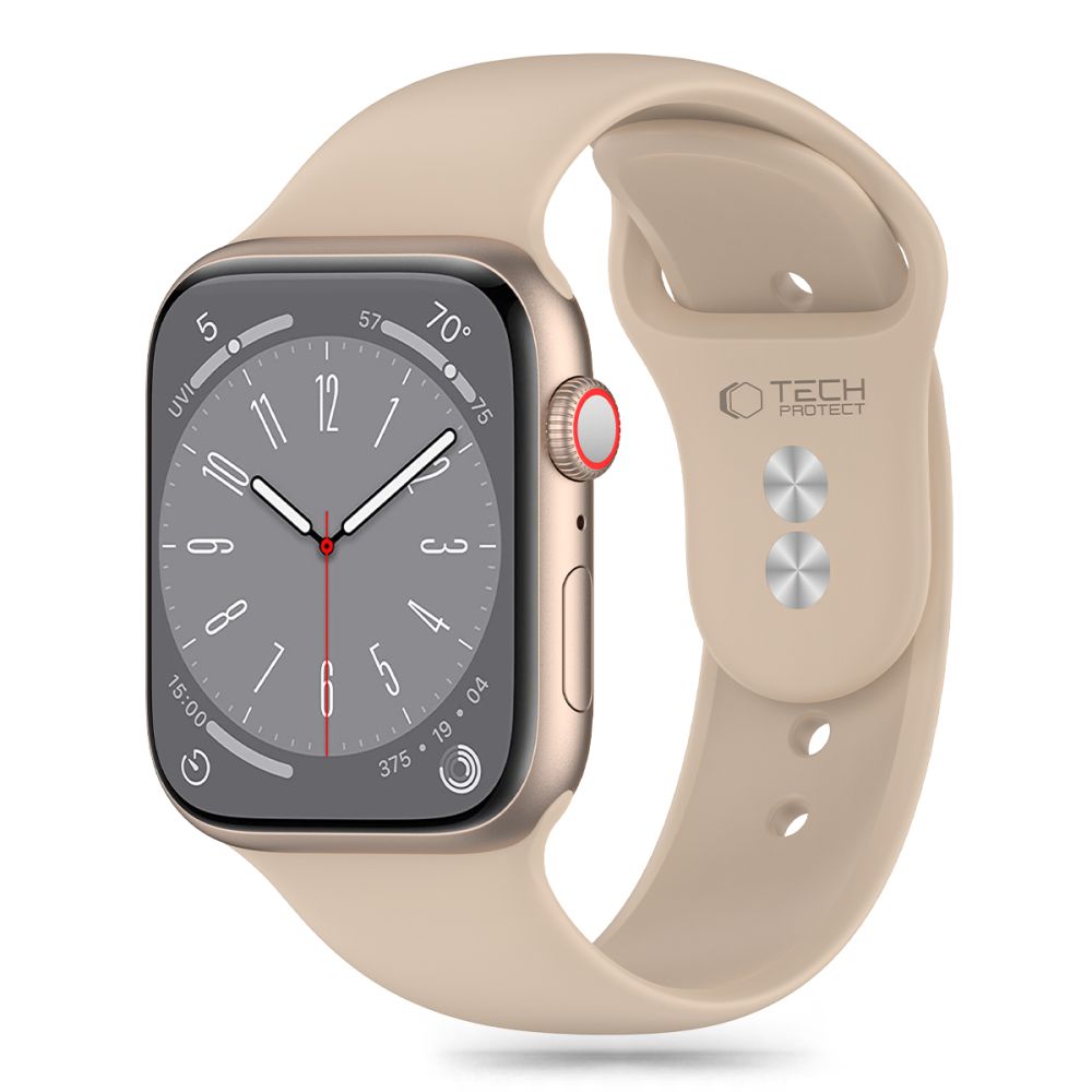 REMIENOK TECH-PROTECT SILICONE APPLE WATCH 6 / 7 / 8 / 9 / 10 / SE (40 / 41 / 42 MM) WALNUT