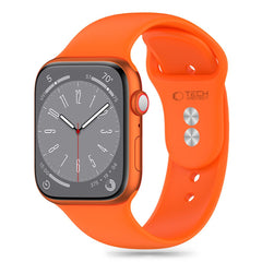 REMIENOK DOOP SILICONE APPLE WATCH 6 / 7 / 8 / 9 / 10 / SE / ULTRA 1 / 2 (44 / 45 / 46 / 49 MM) BRIGHT ORANGE