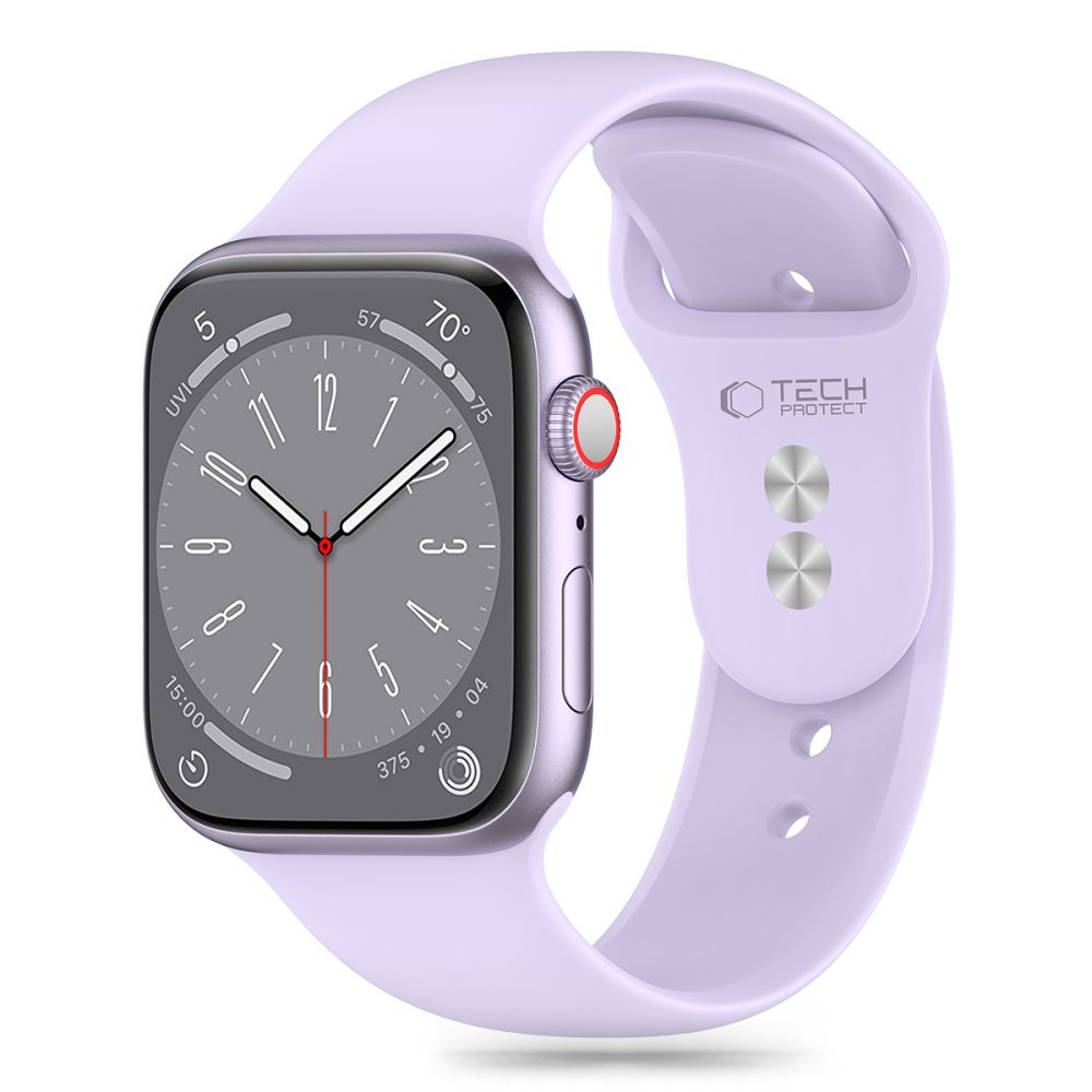REMIENOK DOOP SILICONE APPLE WATCH 6 / 7 / 8 / 9 / 10 / SE / ULTRA 1 / 2 (44 / 45 / 46 / 49 MM) ELEGANT PURPLE