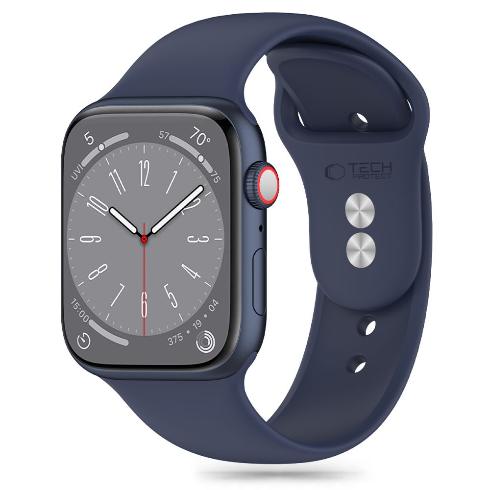 REMIENOK DOOP SILICONE APPLE WATCH 6 / 7 / 8 / 9 / 10 / SE / ULTRA 1 / 2 (44 / 45 / 46 / 49 MM) MIDNIGHT BLUE
