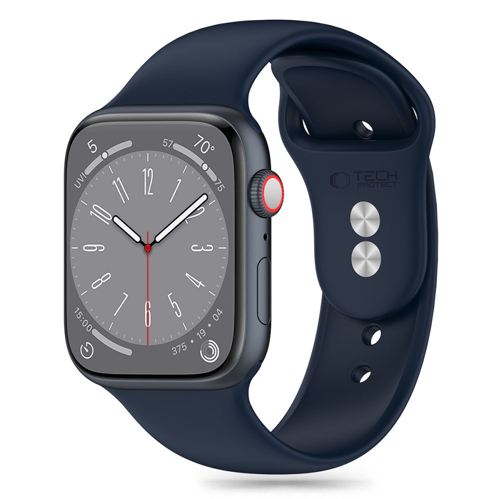 REMIENOK DOOP SILICONE APPLE WATCH 6 / 7 / 8 / 9 / 10 / SE / ULTRA 1 / 2 (44 / 45 / 46 / 49 MM) STORM BLUE