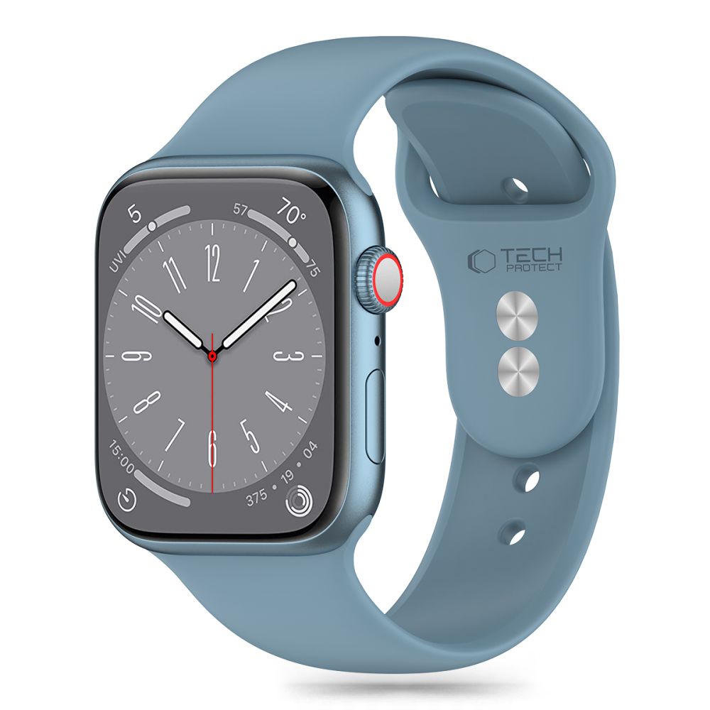 REMIENOK DOOP SILICONE APPLE WATCH 6 / 7 / 8 / 9 / 10 / SE / ULTRA 1 / 2 (44 / 45 / 46 / 49 MM) WINTER BLUE