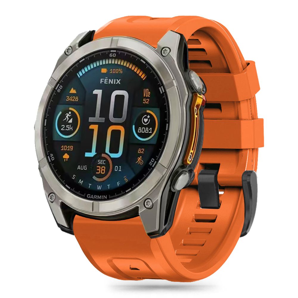 REMIENOK TECH-PROTECT SILICONE GARMIN FENIX 5 / 6 / 6 PRO / 7 / 8 (47 MM) / E ORANGE
