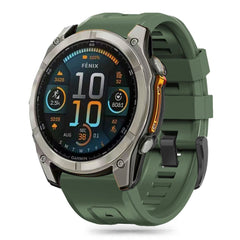 REMIENOK TECH-PROTECT SILICONE GARMIN FENIX 5S / 5S PLUS / 6S / 6S PRO / 7S / 8 (43 MM) MILITARY GREEN