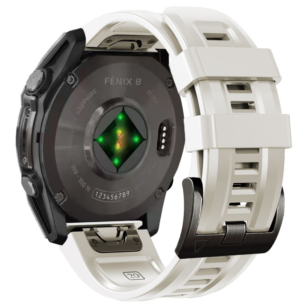 REMIENOK TECH-PROTECT SILICONE GARMIN FENIX 5S / 5S PLUS / 6S / 6S PRO / 7S / 8 (43 MM) TITANIUM