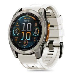 REMIENOK TECH-PROTECT SILICONE GARMIN FENIX 5S / 5S PLUS / 6S / 6S PRO / 7S / 8 (43 MM) TITANIUM