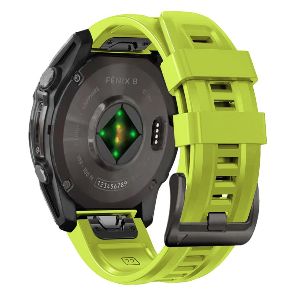 REMIENOK TECH-PROTECT SILICONE GARMIN FENIX 5X / 5X PLUS / 6X / 6X PRO / 7X / 8 (51 MM) LIME