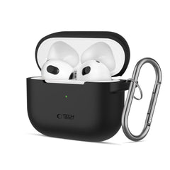 KRYT TECH-PROTECT SILICONE HOOK APPLE AIRPODS 3 BLACK
