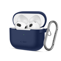 KRYT TECH-PROTECT SILICONE HOOK APPLE AIRPODS 3 NAVY BLUE
