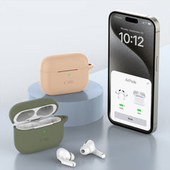 PUZDRO TECH-PROTECT SILICONE HOOK APPLE AIRPODS PRO 1 / 2 BLACK