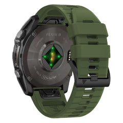 REMENIČ TECH-PROTECT SILIKONSKA TRAKA GARMIN FENIX 5 / 6 / 6 PRO / 7 / 8 (47 MM) / E MILITARNI ZELENI