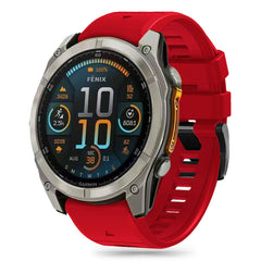 REMIENOK TECH-PROTECT SILICONE LINE GARMIN FENIX 5 / 6 / 6 PRO / 7 / 8 (47 MM) / E RED