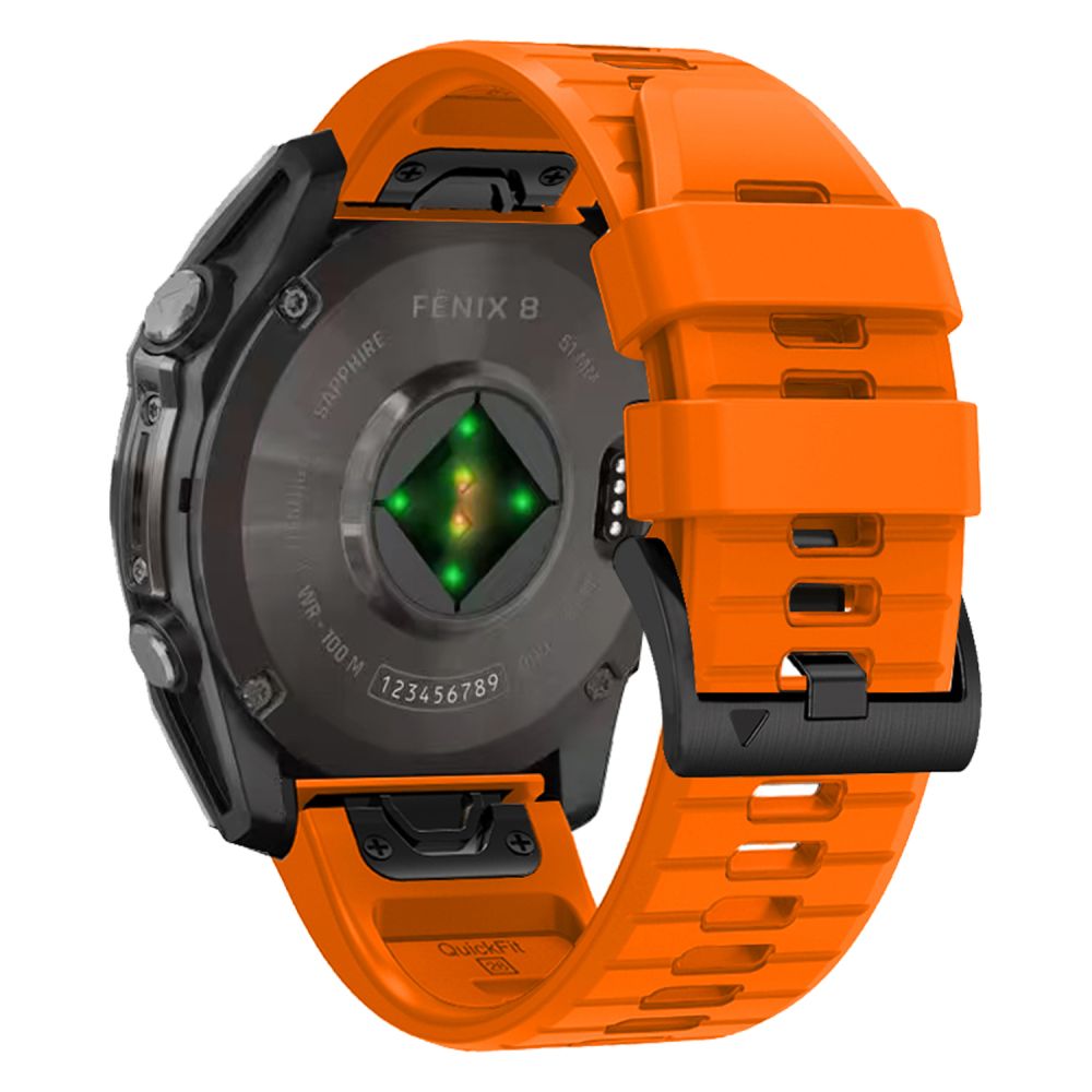 REMIENOK TECH-PROTECT SILICONE LINE GARMIN FENIX 5X / 5X PLUS / 6X / 6X PRO / 7X / 8 (51 MM) ORANGE