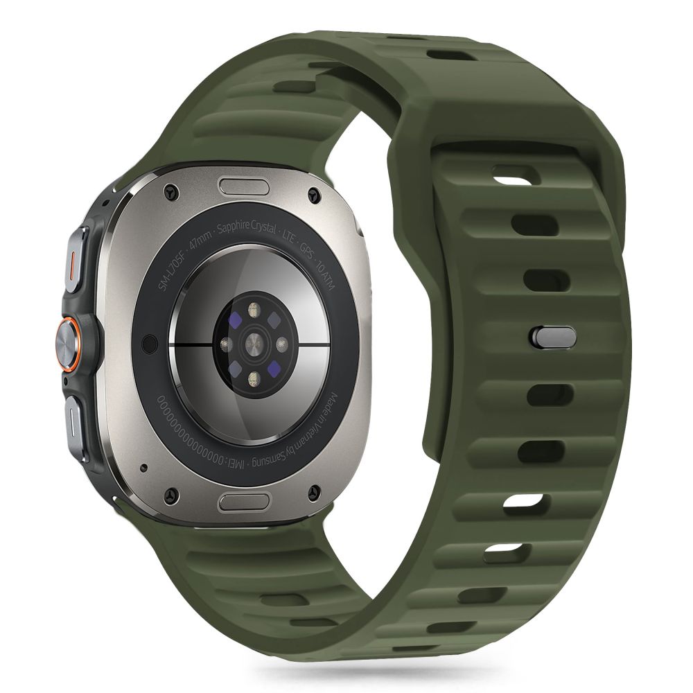  TECH-PROTECT SILIKONSKA TRAKA SAMSUNG GALAXY WATCH ULTRA (47 MM) MASLINASTO ZELENA