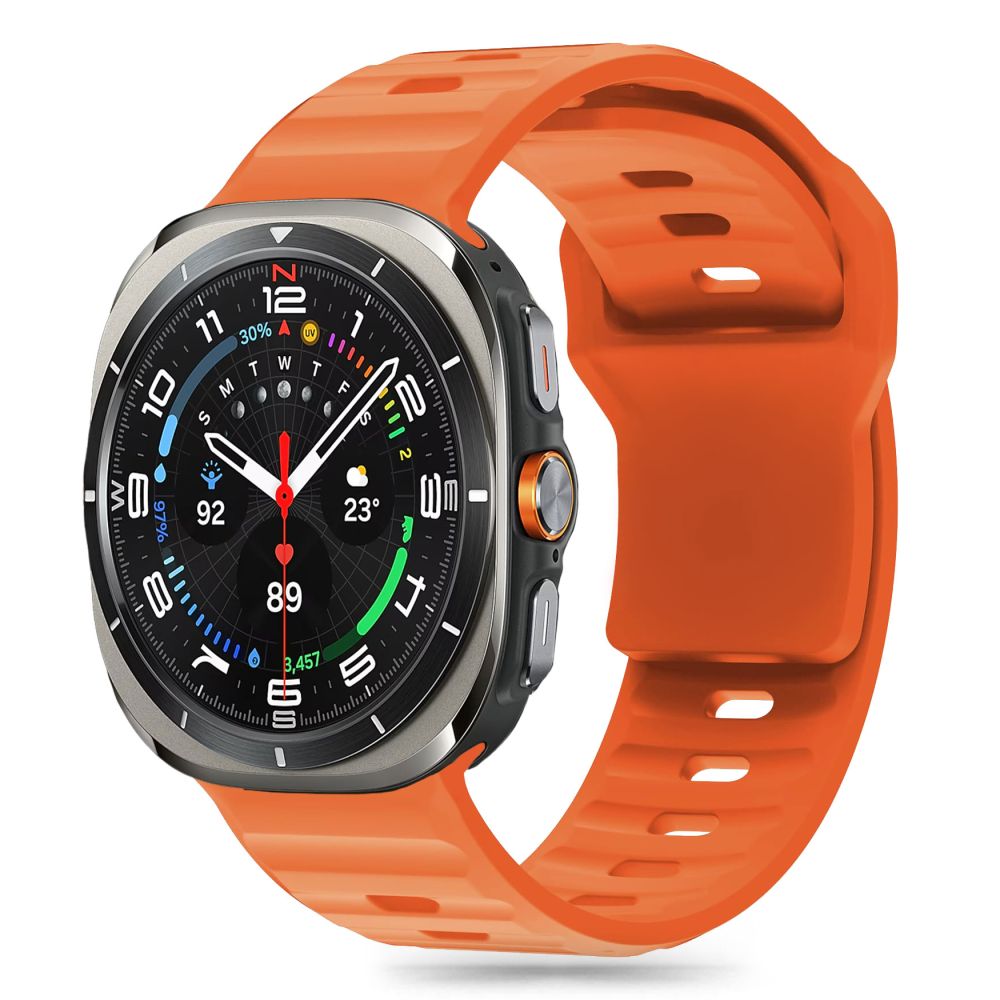  TECH-PROTECT SILIKONSKA TRAKA SAMSUNG GALAXY WATCH ULTRA (47 MM) NARANČASTA