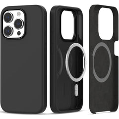 KRYT NA IPHONE 15 PRO MAGSAFE HEYCASE SILICONE MATTE BLACK