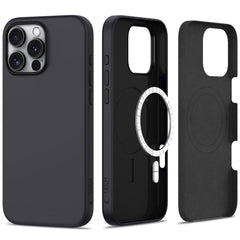  TECH-PROTECT SILIKON MAGSAFE IPHONE 16 PRO MAX MAT MAT BLACK