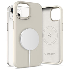  TECH-PROTECT SILICONE PURE MAGSAFE IPHONE 14 COSMIC LATTE