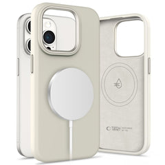 KRYT TECH-PROTECT SILICONE PURE MAGSAFE IPHONE 15 PRO COSMIC LATTE