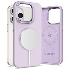 KRYT TECH-PROTECT SILICONE PURE MAGSAFE IPHONE 15 PRO MAUVE