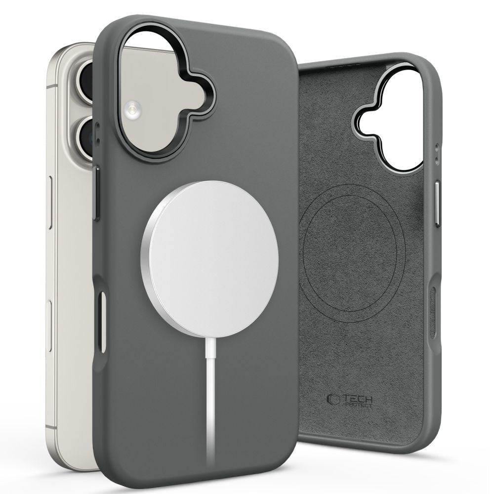KRYT TECH-PROTECT SILICONE PURE MAGSAFE IPHONE 16 CLAY