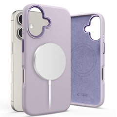 KRYT TECH-PROTECT SILICONE PURE MAGSAFE IPHONE 16 MAUVE