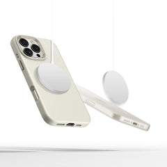 KRYT TECH-PROTECT SILICONE PURE MAGSAFE IPHONE 16 PRO COSMIC LATTE