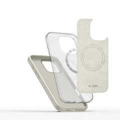 KRYT TECH-PROTECT SILICONE PURE MAGSAFE IPHONE 16 PRO COSMIC LATTE