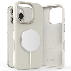 KRYT TECH-PROTECT SILICONE PURE MAGSAFE IPHONE 16 PRO COSMIC LATTE