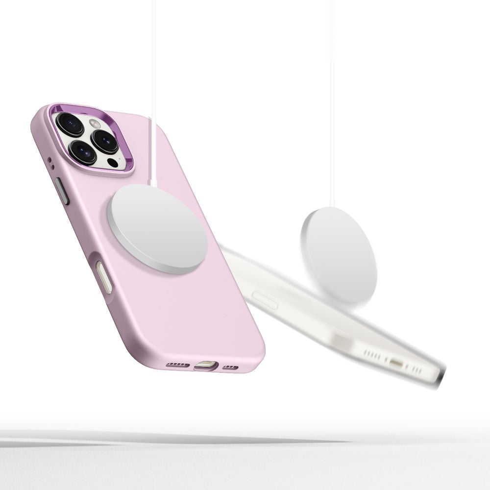 KRYT TECH-PROTECT SILICONE PURE MAGSAFE IPHONE 16 PRO MAX PINK PEARL