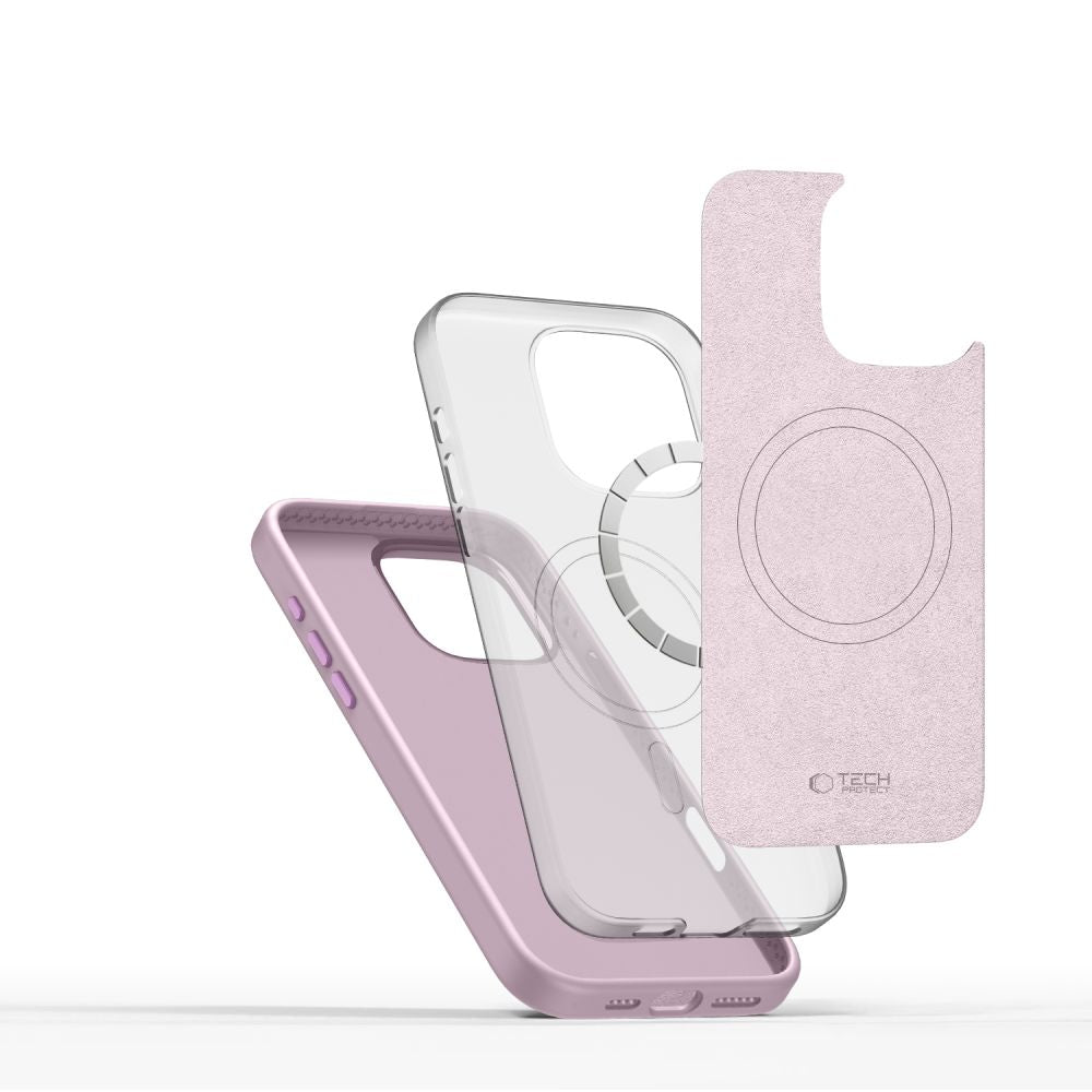 KRYT TECH-PROTECT SILICONE PURE MAGSAFE IPHONE 16 PRO MAX PINK PEARL