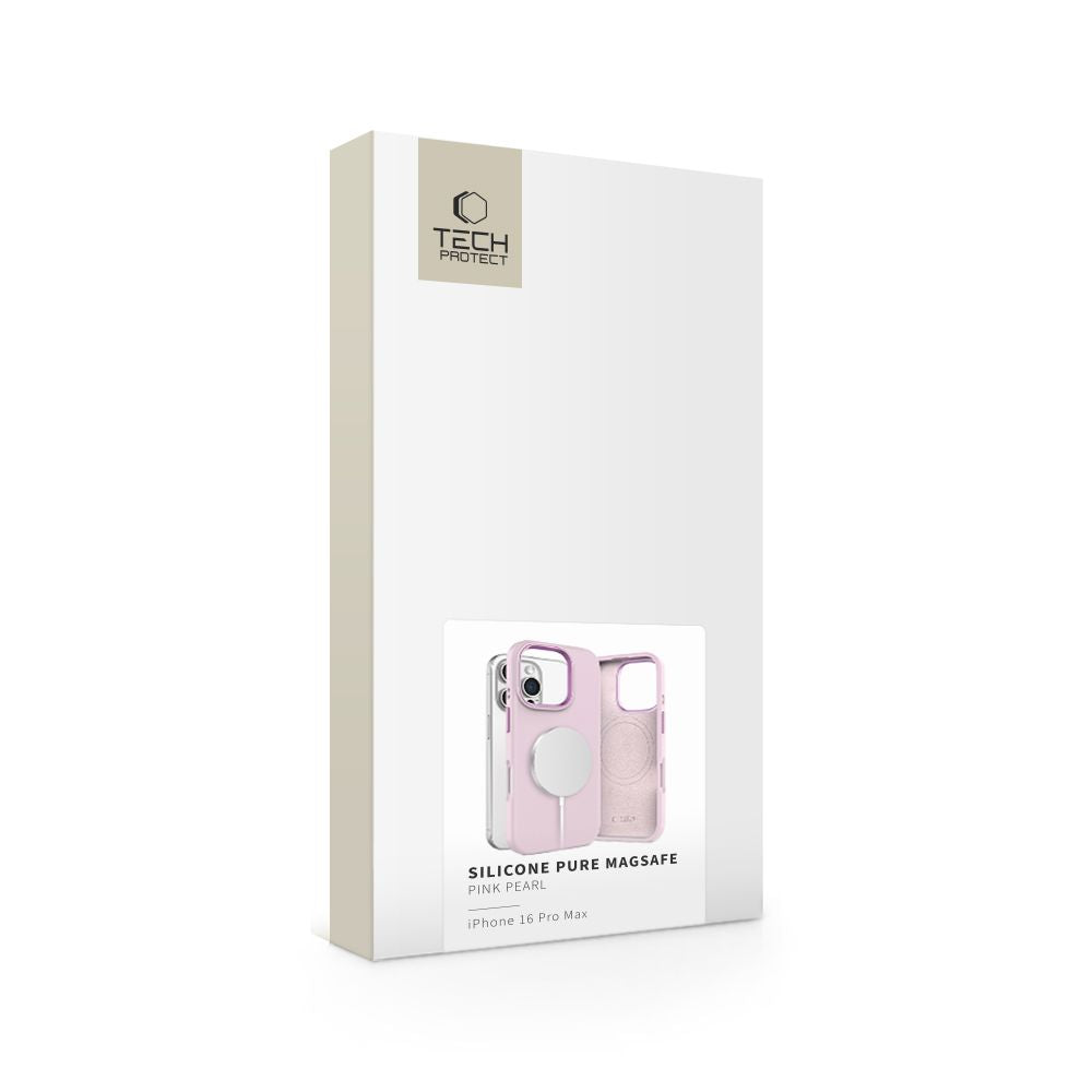 KRYT TECH-PROTECT SILICONE PURE MAGSAFE IPHONE 16 PRO MAX PINK PEARL