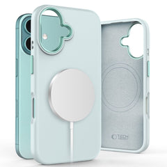  TECH-PROTECT SILICONE PURE MAGSAFE IPHONE 16 NEBESKO PLAVA