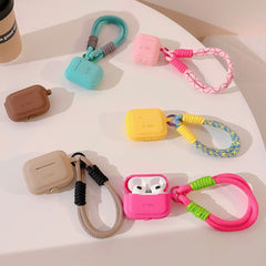  TECH-PROTECT SILIKONSKA TRAKA APPLE AIRPODS PRO 1 / 2 ČOKOLADNA SMEĐA