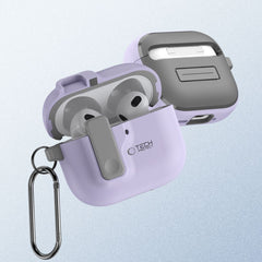 PUZDRO TECH-PROTECT SLIM HOOK APPLE AIRPODS 4 LAVENDER