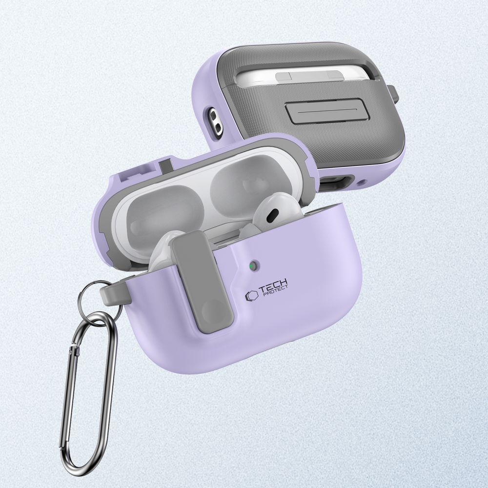  TECH-PROTECT SLIM HOOK APPLE AIRPODS PRO 1 / 2 LAVANDA