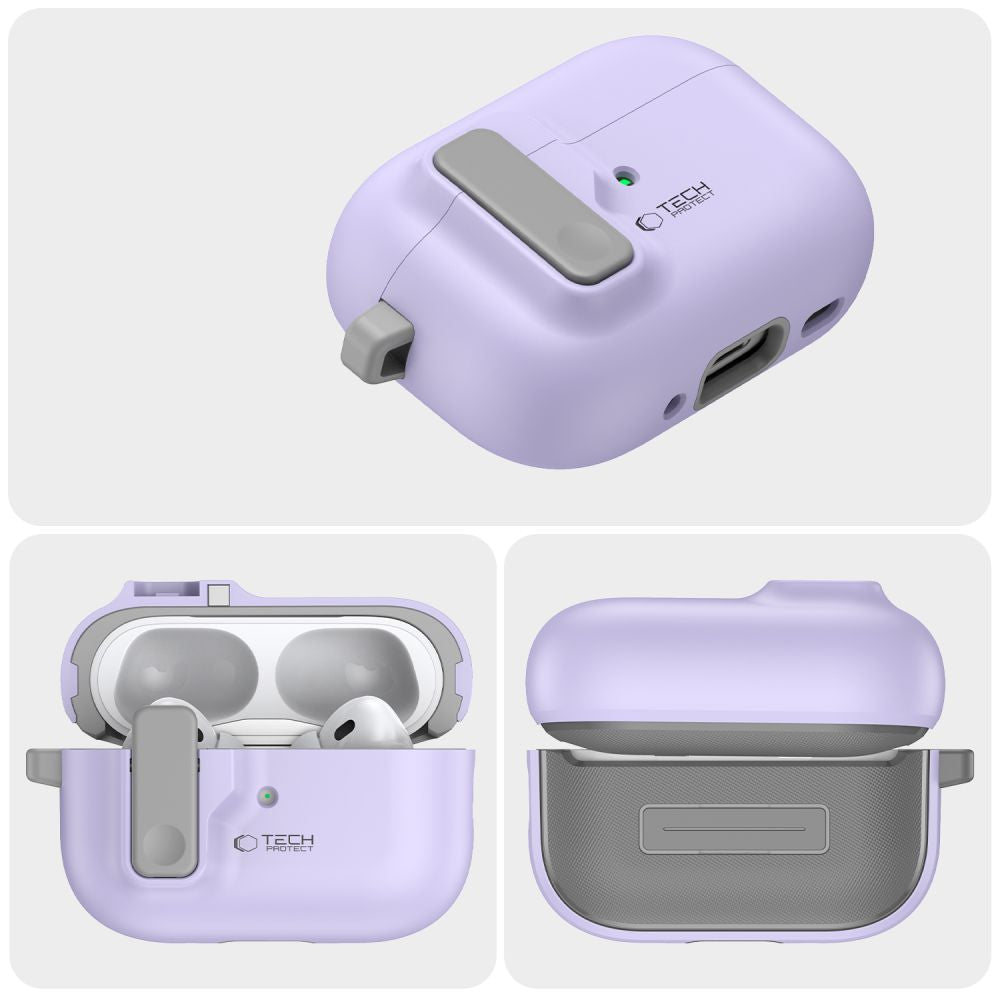  TECH-PROTECT SLIM HOOK APPLE AIRPODS PRO 1 / 2 LAVANDA