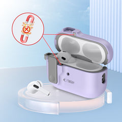  TECH-PROTECT SLIM HOOK APPLE AIRPODS PRO 1 / 2 LAVANDA